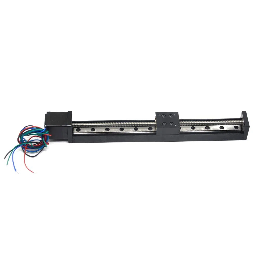 200mm effektive Verfahrlänge Mini Linear Rail Guide Gewindespindel T6x1 mit NEMA11 Schrittmotor für DIY CNC Router Teile X Y Z Linear Stage Actuator