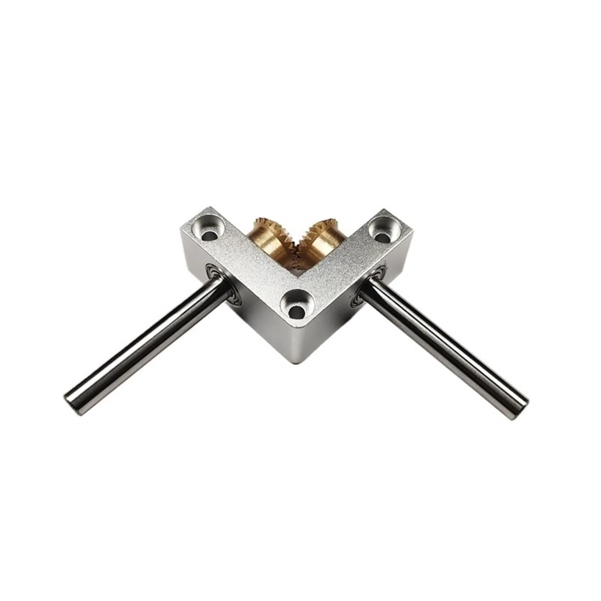 Winkelgetriebe 90-Grad-Mikro-Lenkgetriebe, rechtwinkliger Kommutator, 1:1-Getriebe, Kegelrad, 4 mm, 5 mm Welle, DIY, statische Änderung Getriebelenkung(5mm to 5mm shaft)