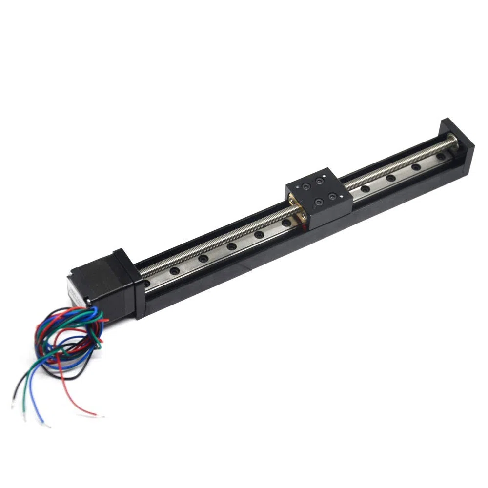 200mm effektive Verfahrlänge Mini Linear Rail Guide Gewindespindel T6x1 mit NEMA11 Schrittmotor für DIY CNC Router Teile X Y Z Linear Stage Actuator