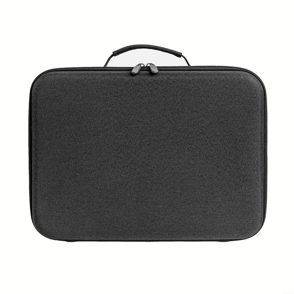 Aufbewahrungsbox für Ecovacs Mini/EVA für Winbot – stoßfester, tragbarer Griff mit hoher Kapazität und Netz-Organizer, 35 x 25,5 x 8,5 cm (schwarz)