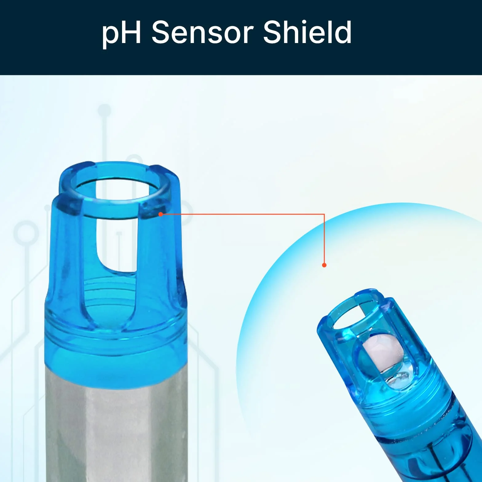 Apera Instruments 201-C kombinierte pH-Elektrode, BNC Anschluss, Polycarbonat/Glas, AI1301