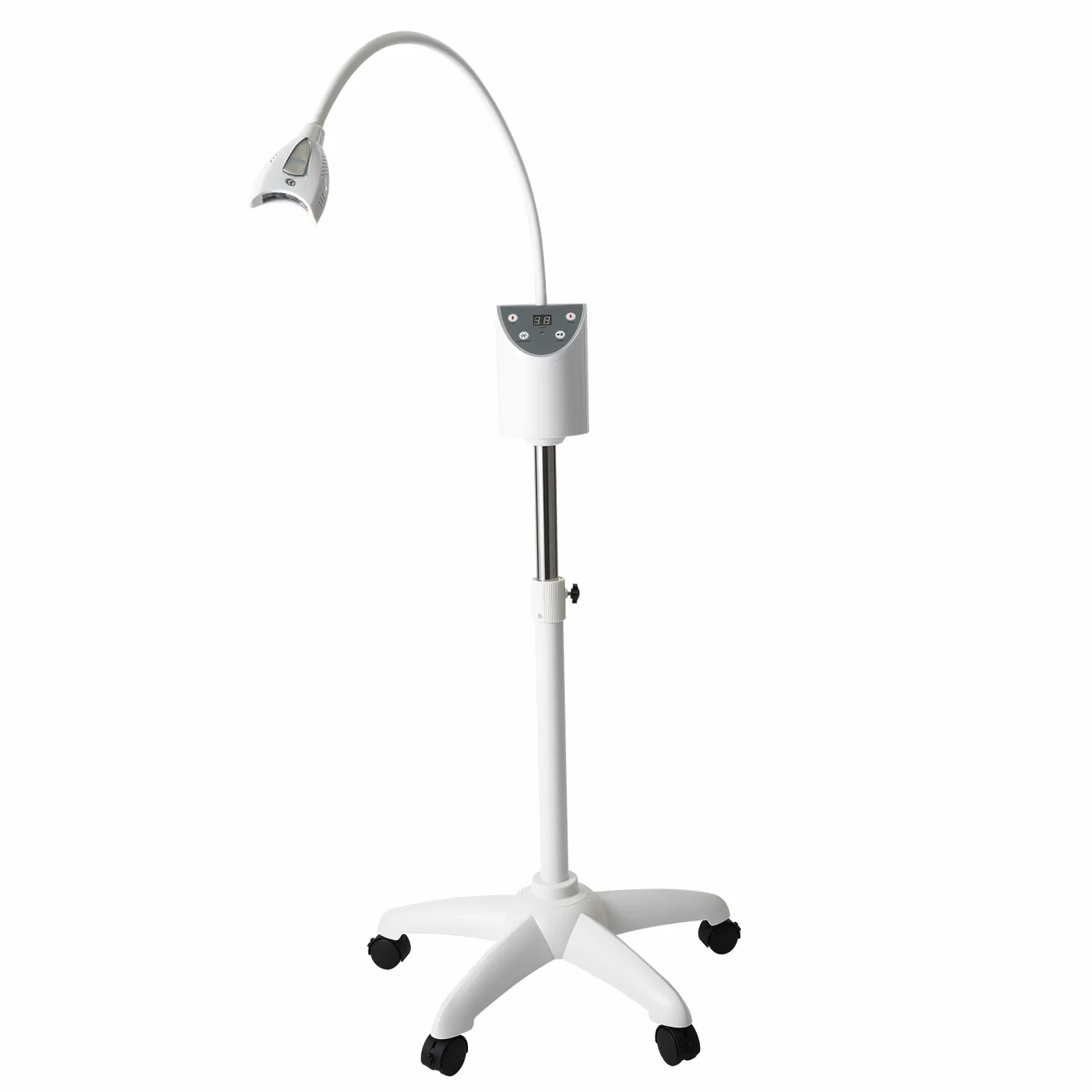 Dental Zahnaufhellung Licht LED Dental Zahnaufhellung Zahnweiß Lampe Zähne aufweißen Accelerator mit Touchscreen Winkel Digital Indicator Gerät Mobile Zähne Accelera Stand