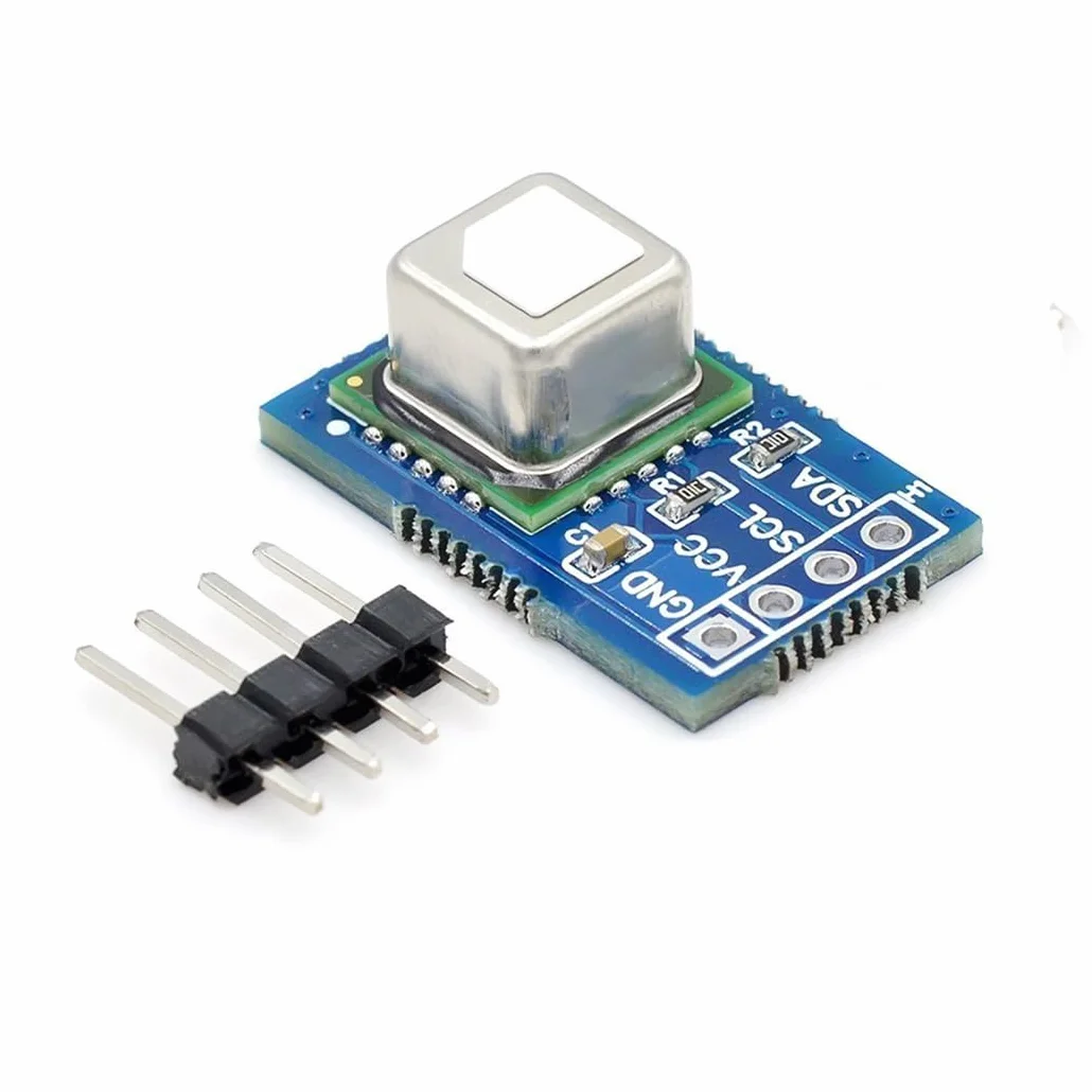Hailege SCD41 CO2-Kohlendioxid-Gassensor Gaserkennungsmodul Temperatur Luftfeuchtigkeit Luftqualitätsüberwachungssensor I2C-Kommunikation 2,4-5,5 V
