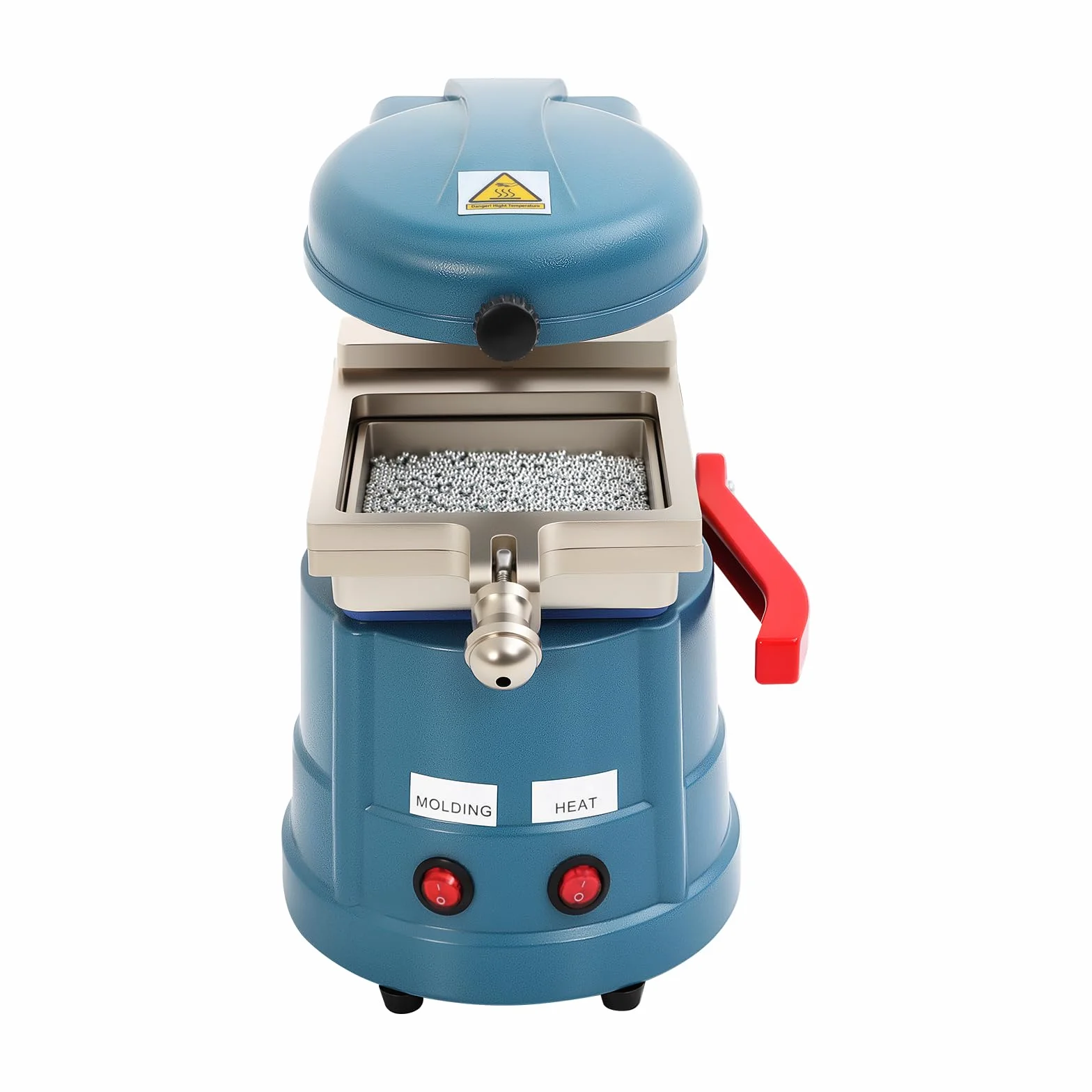 1000W Dental Vacuum Forming Machine mit Stahlkugeln Thermoforming Aluminiumlegierung