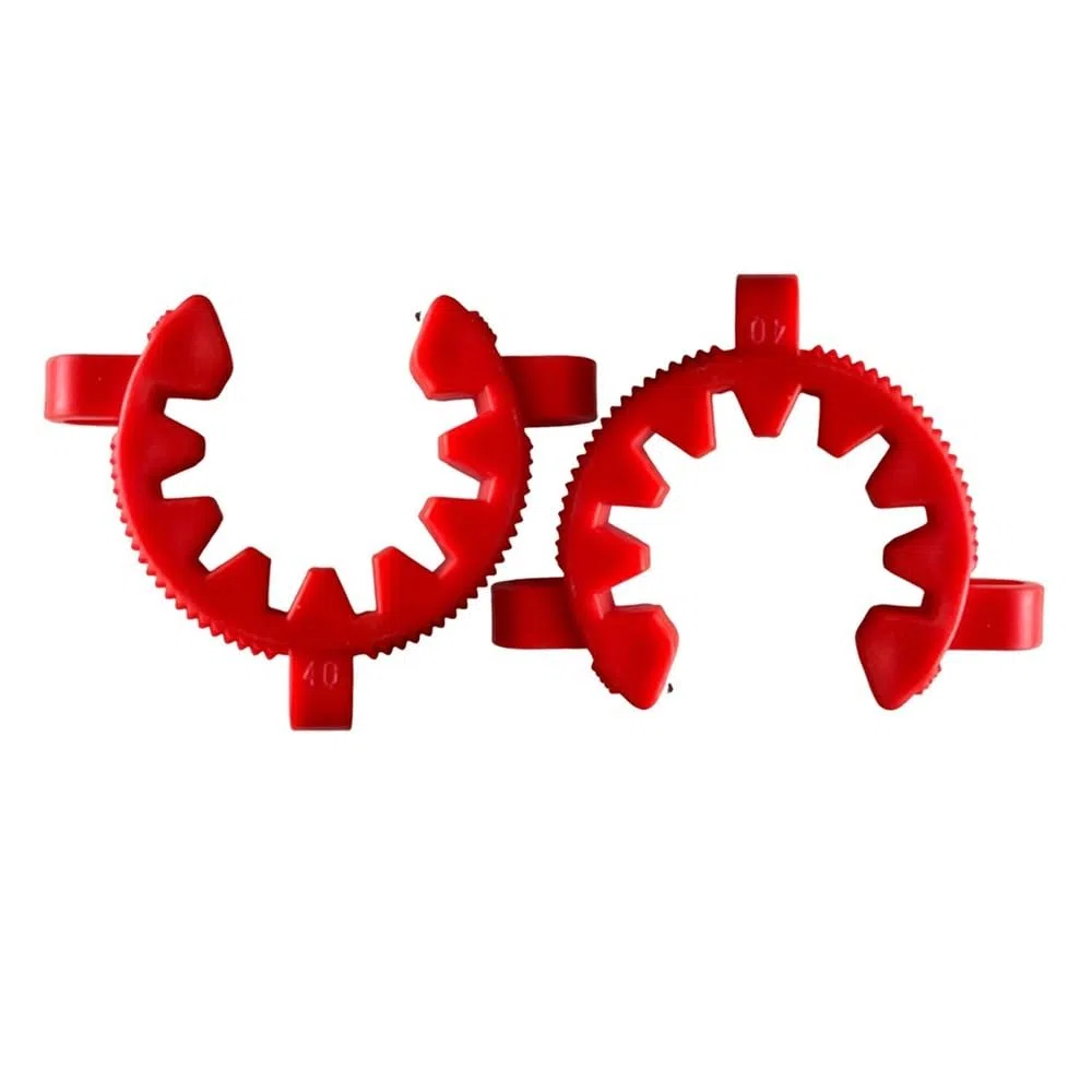 2 Teile/los B40 40# Labor Kunststoff Clamp Clip Keck for 40/38 Glas Joint