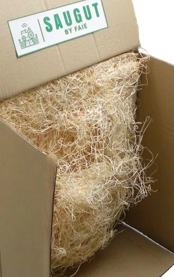 Euterholzwolle 20 kg – natürliche Holzwolle für saubere & trockene Euterpflege, saugstark & hygienisch, ideal für Milchviehbetrieb, Stall & Landwirtschaft, staubarm, schonend & biologisch