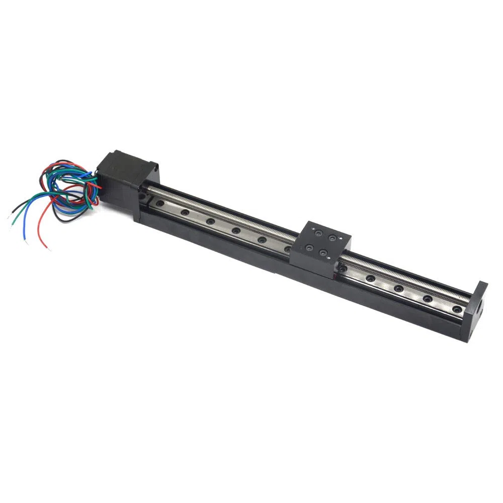 200mm effektive Verfahrlänge Mini Linear Rail Guide Gewindespindel T6x1 mit NEMA11 Schrittmotor für DIY CNC Router Teile X Y Z Linear Stage Actuator
