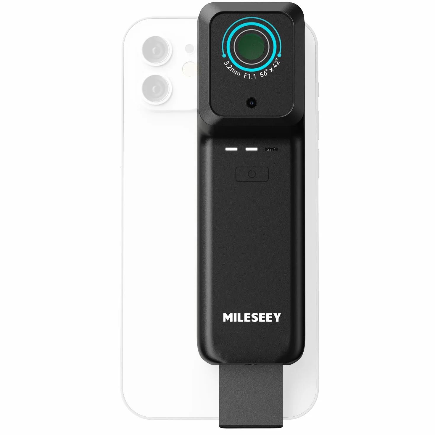 MiLESEEY TP2 Wärmebildkamera für Smartphones, Wärmebildkamera mit 256 x 192 IR-Auflösung für iOS und Android, -4 °F ~ 1022 °F Temperaturbereich, 40 Mk Thermische Empfindlichkeit