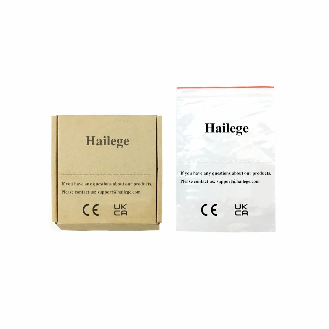 Hailege SCD41 CO2-Kohlendioxid-Gassensor Gaserkennungsmodul Temperatur Luftfeuchtigkeit Luftqualitätsüberwachungssensor I2C-Kommunikation 2,4-5,5 V