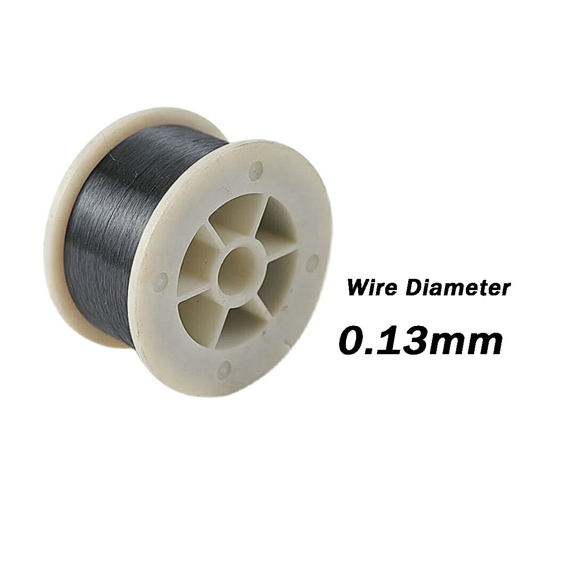 Seide, dünne Seide, Wolfram Filament 99% Reinheit Wolfram Metall Draht Spule,(Size:0.13mm 10m)