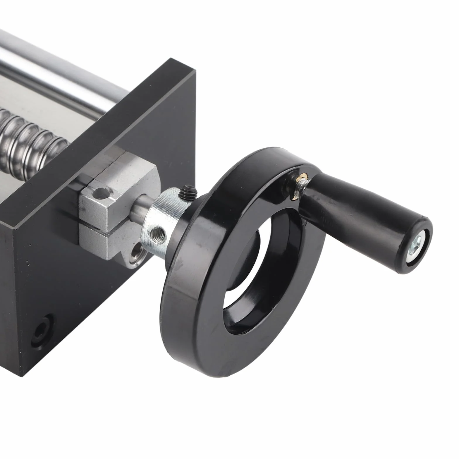 Schiebe-Lineartisch 2-Achsen-Kugel-Manueller Schiebetisch Präzise Führungsplattform 200 Mm Hub mit Linearlagern(EBX1605)