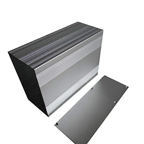 Aluminium-Instrumentenkasten, 85 x 145 x 250 mm, Aluminium-Projektbox, elektronisches Gehäuse für Leiterplatten, DIY
