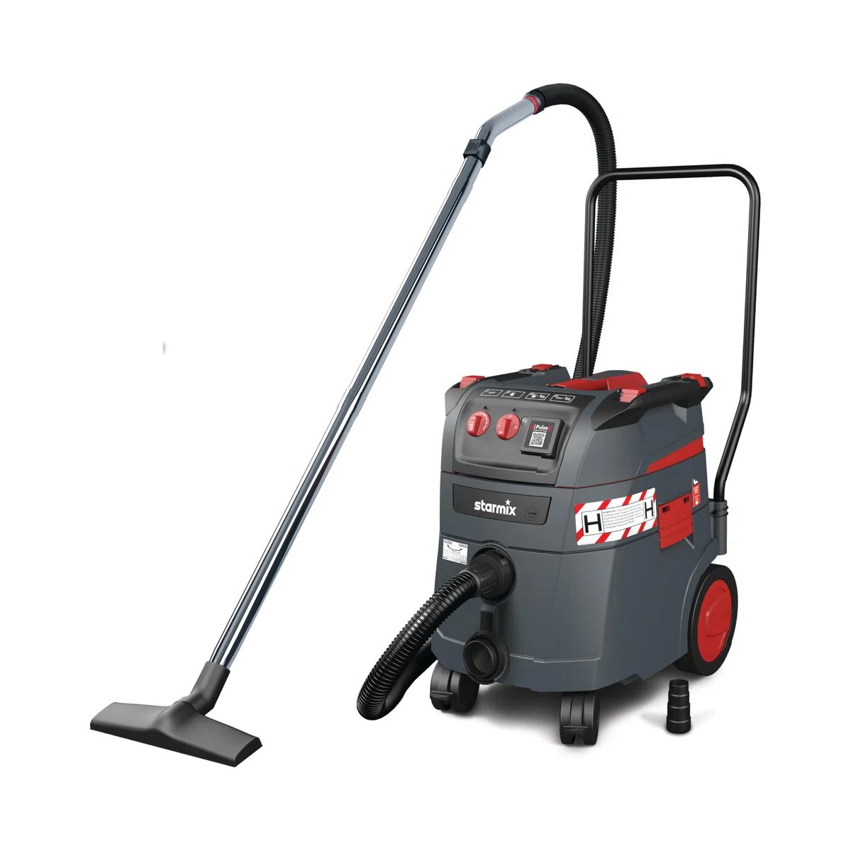 Starmix iPulse H-1235 Asbest Safe Plus Industriestaubsauger, 280mbar, 35 l, HEPA H14, automatische Filterabreinigung