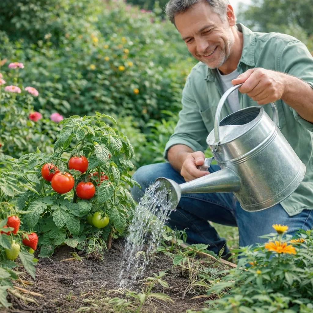 GiDeli Kaliumnitrat 10kg im Eimer - Ein Universaldünger, Ideal für Blumen, Obstpflanzen und Zierpflanzen - 1 kg Dünger Reicht für 60 m² - Pflanzendünger, der die Immunität und das Wachstum verbessert