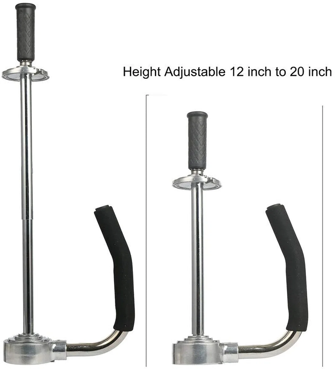 Beyondlife Stretchfolienspender Stretchfolien Abroller, Verpackungsspender Einstellbare Höhe von 12-20 Zoll, Paletten-Stretchfolien-Verpackungsmaschine Halter für Schrumpffolienspender