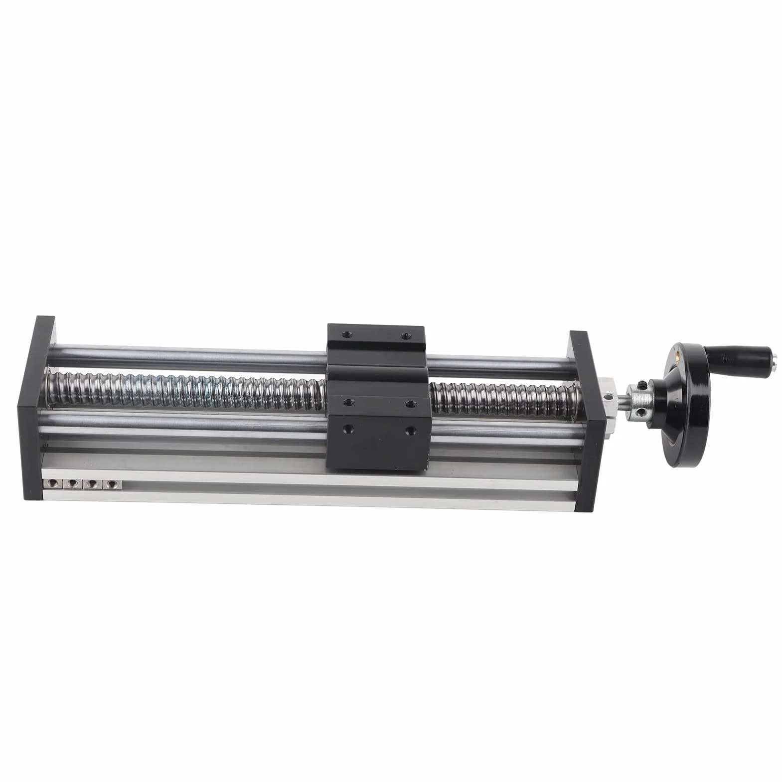 Schiebe-Lineartisch 2-Achsen-Kugel-Manueller Schiebetisch Präzise Führungsplattform 200 Mm Hub mit Linearlagern(EBX1605)
