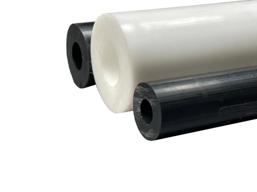 POM Hohlstab Kunststoff Rundrohr 40x20mm L= 500-1500mm schwarz (1500mm)