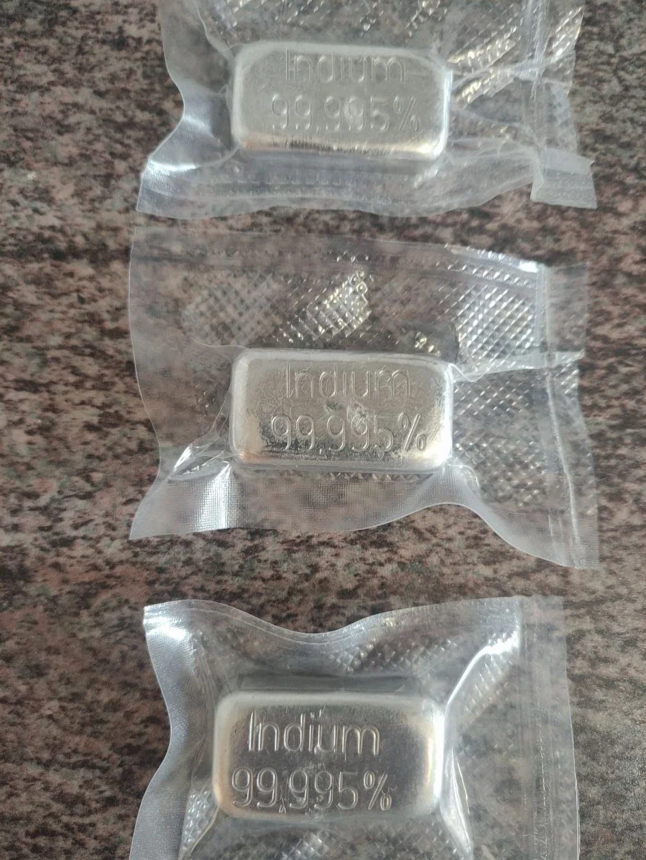Indium 100g Barren hochreines Indium mind. 99,995% Reinheit